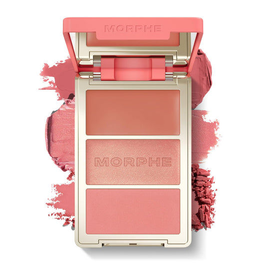 Morphe Cheek Thrills Multi-Finish Face Trio, After Party, 0.38 oz