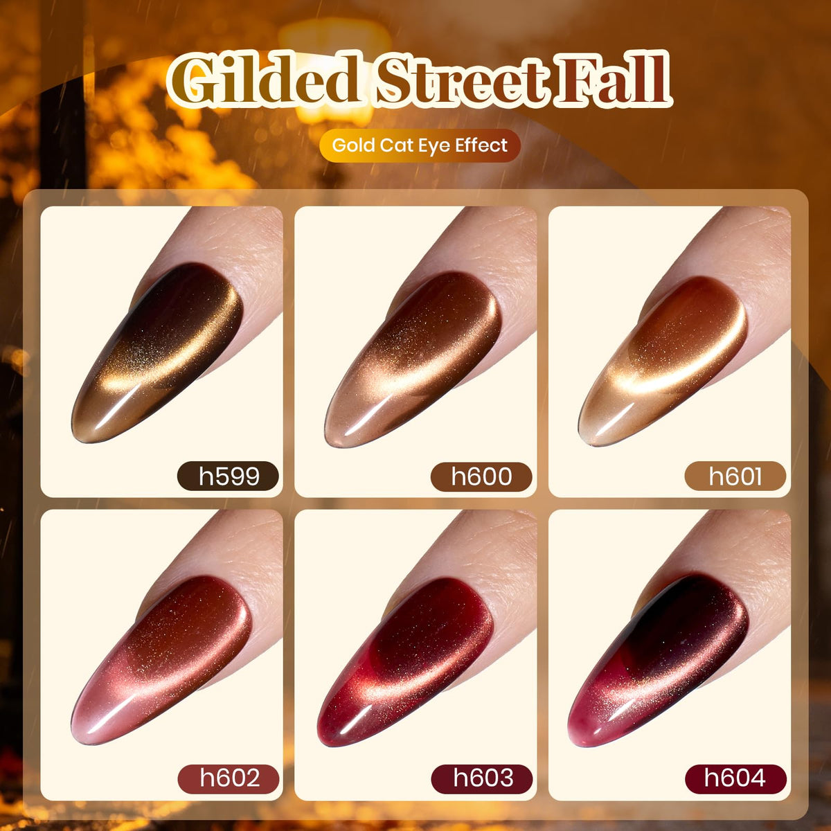 beetles Gel Polish Whispers of Love Jelly Gel Nail Polish Set, 6 Colors