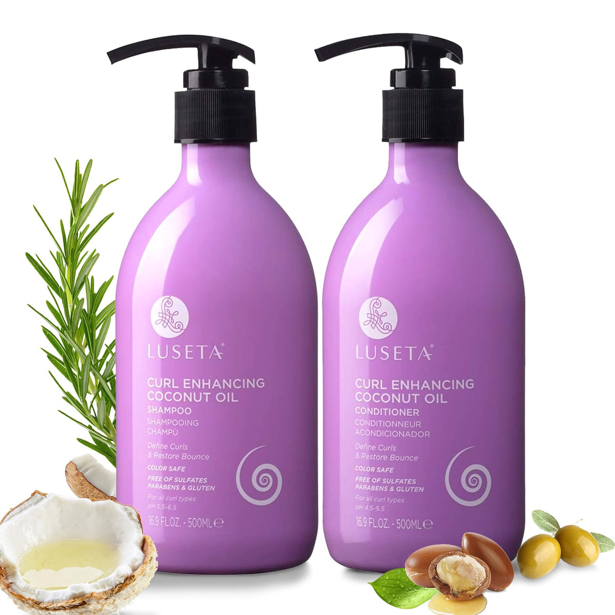 Luseta Biotin Shampoo and Conditioner Set, Thickening for Thinning Hair