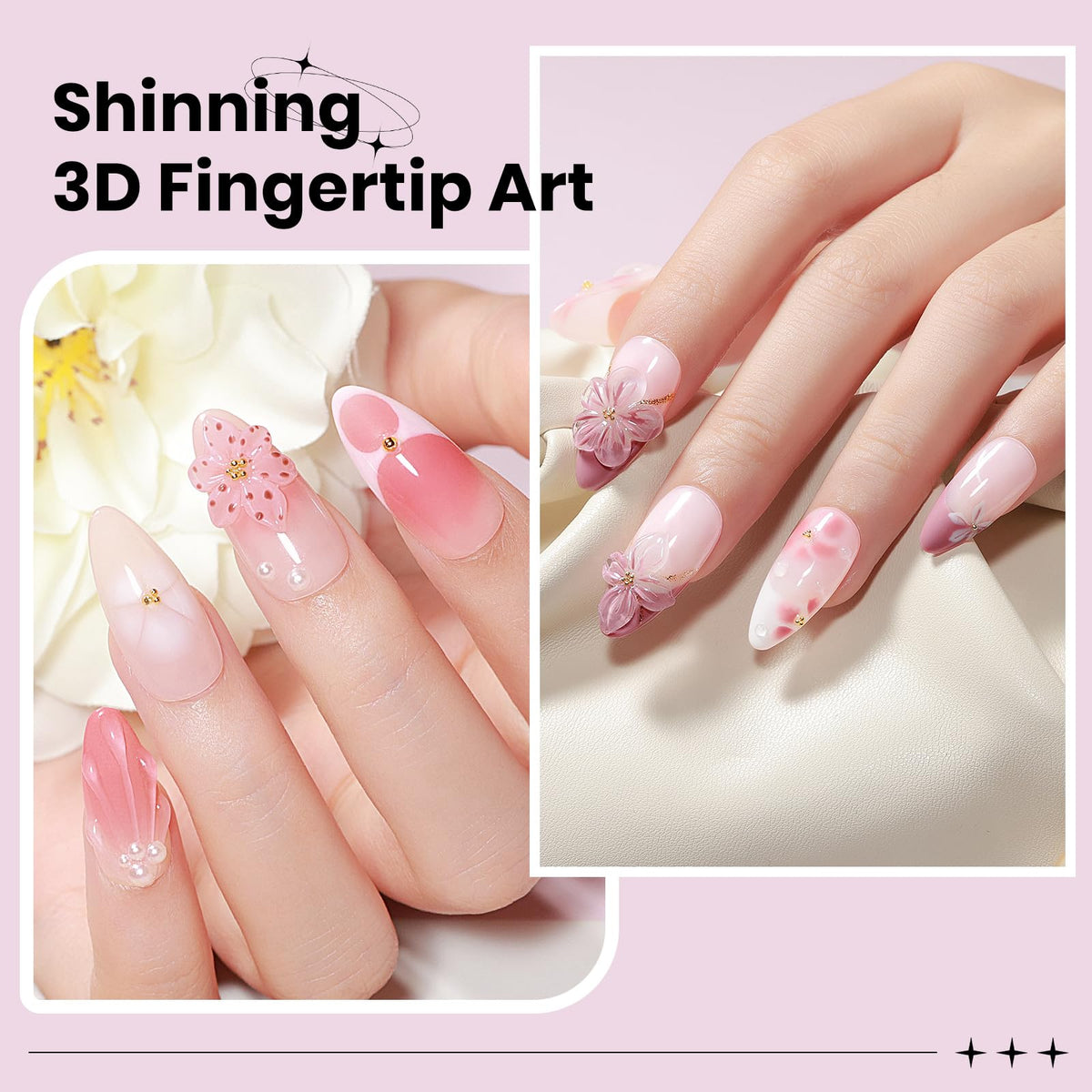 3D Gel for Nail Art, Clear 3d Sculpting Gel for Nail Art