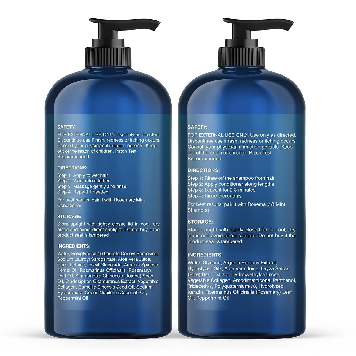 Botanic Hearth Tea Tree Shampoo And Conditioner Set - 16 Fl oz Each