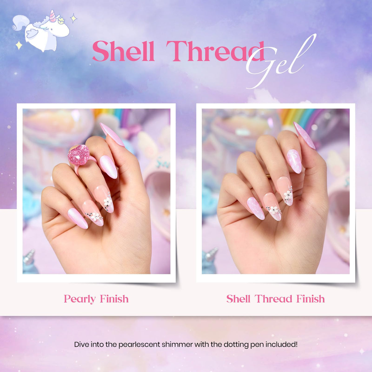 Beetles Gel Nail Polish Kit with U V Light - 80Pcs 55 Colors Gel Nail Kit