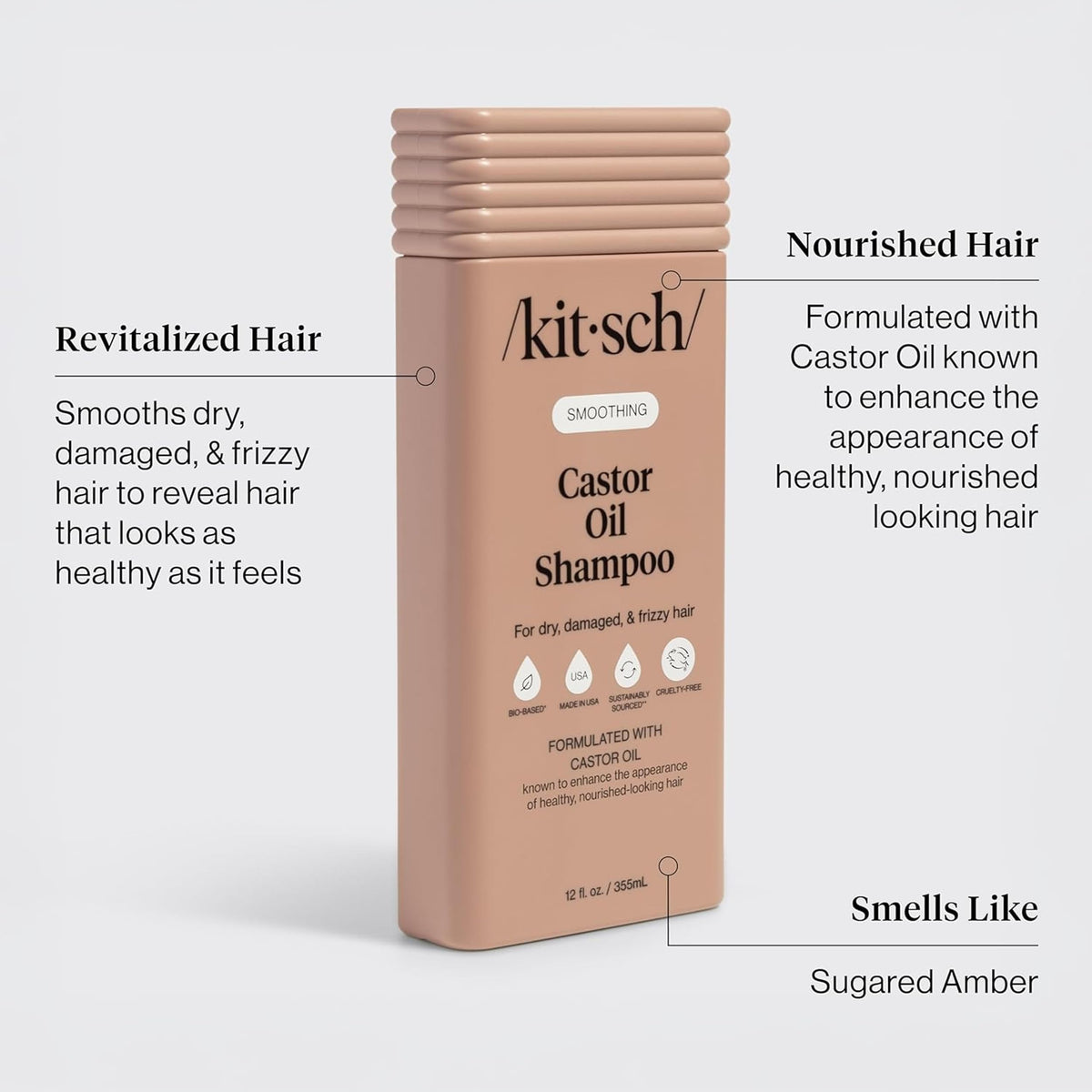 Kitsch Rosemary & Biotin Shampoo and Conditioner Set – Made in USA