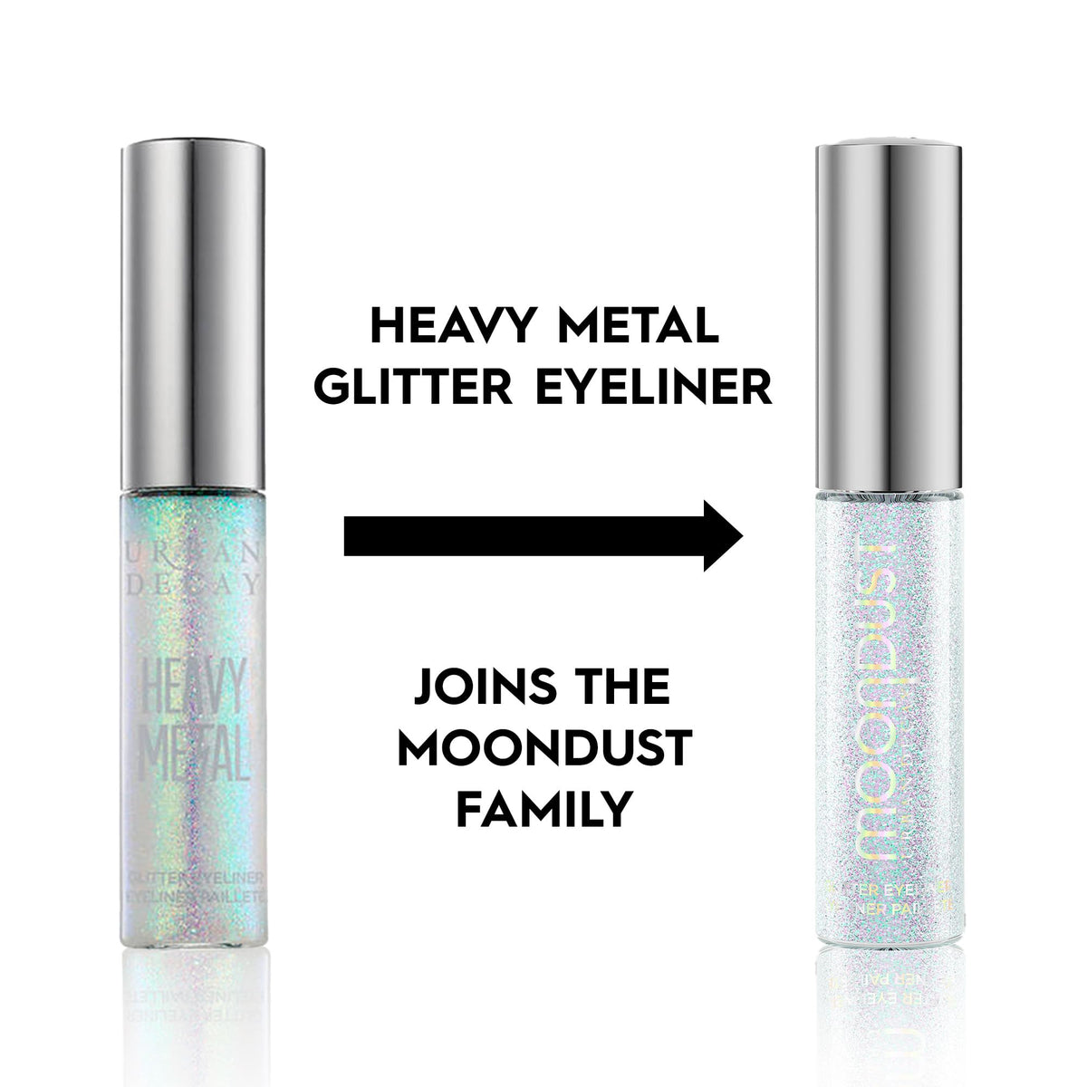 Urban Decay Moondust Liquid Glitter Eyeliner - Longwear Reflective Sparkle