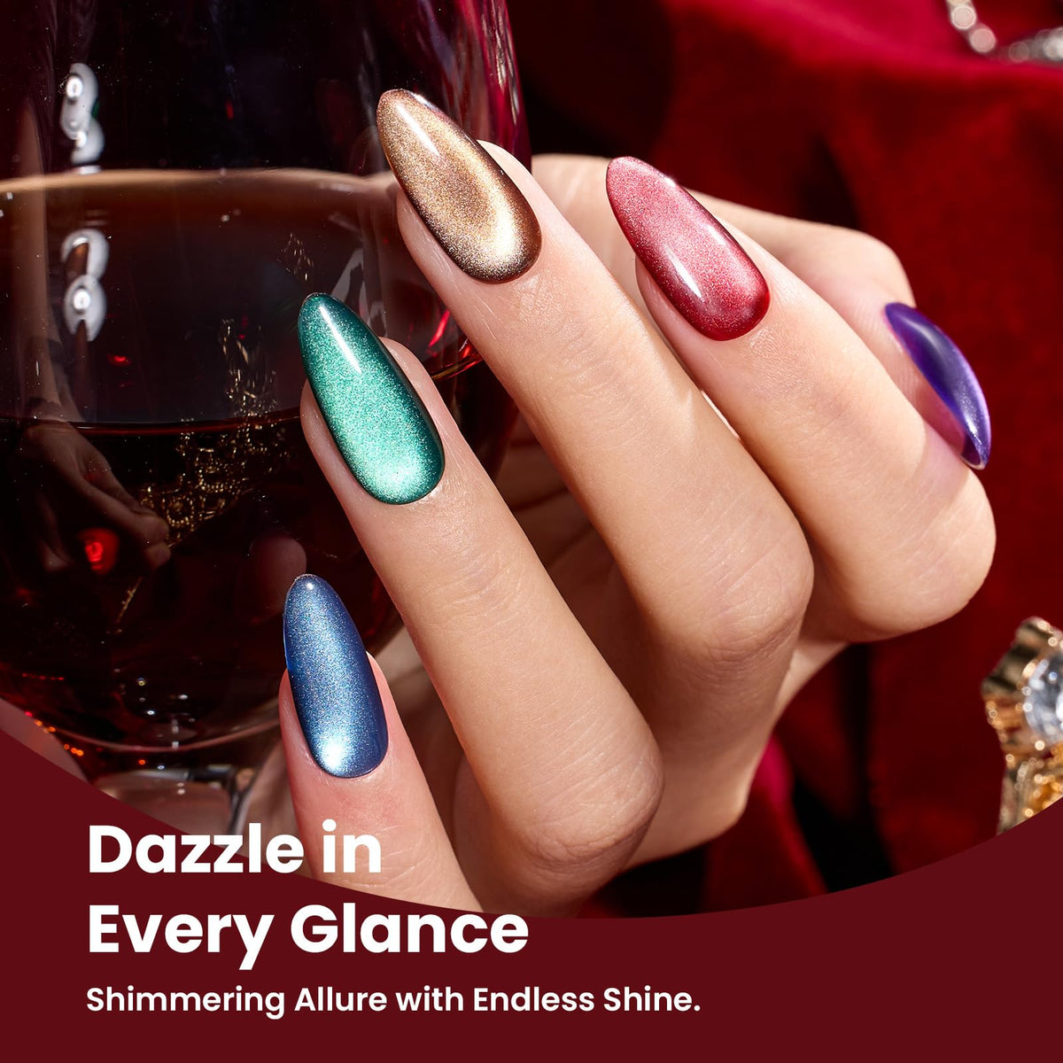 beetles Gel Polish Whispers of Love Jelly Gel Nail Polish Set, 6 Colors