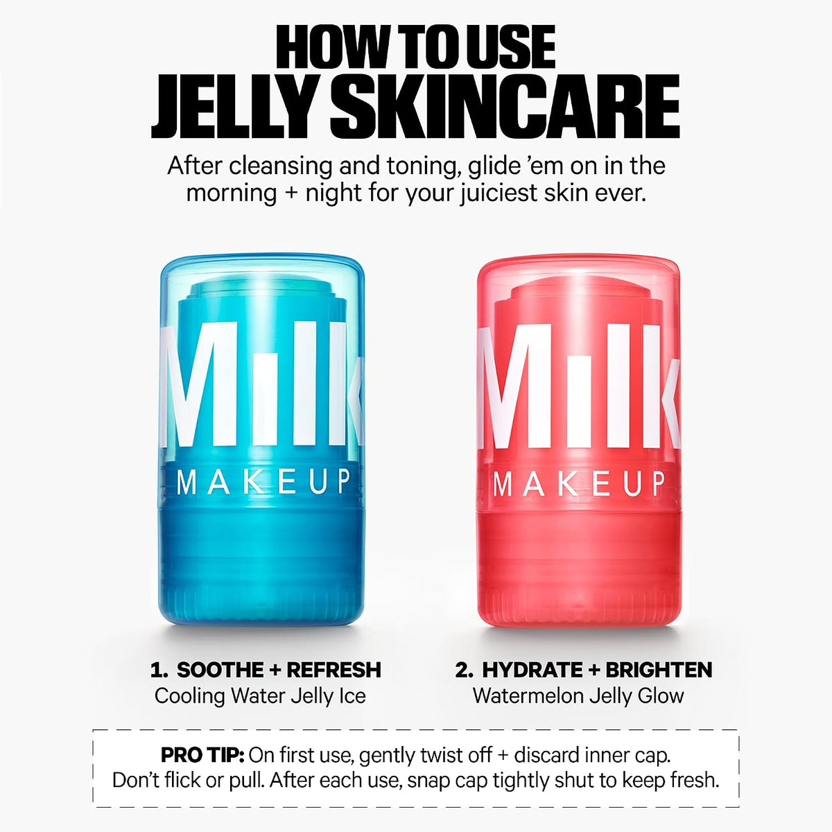 Milk Makeup Hydrating + Brightening Skincare Jelly Gift Set