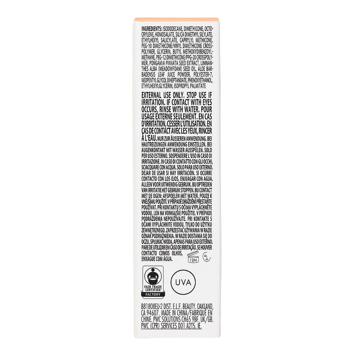 e.l.f. SKIN Suntouchable Invisible SPF 35 Sunscreen