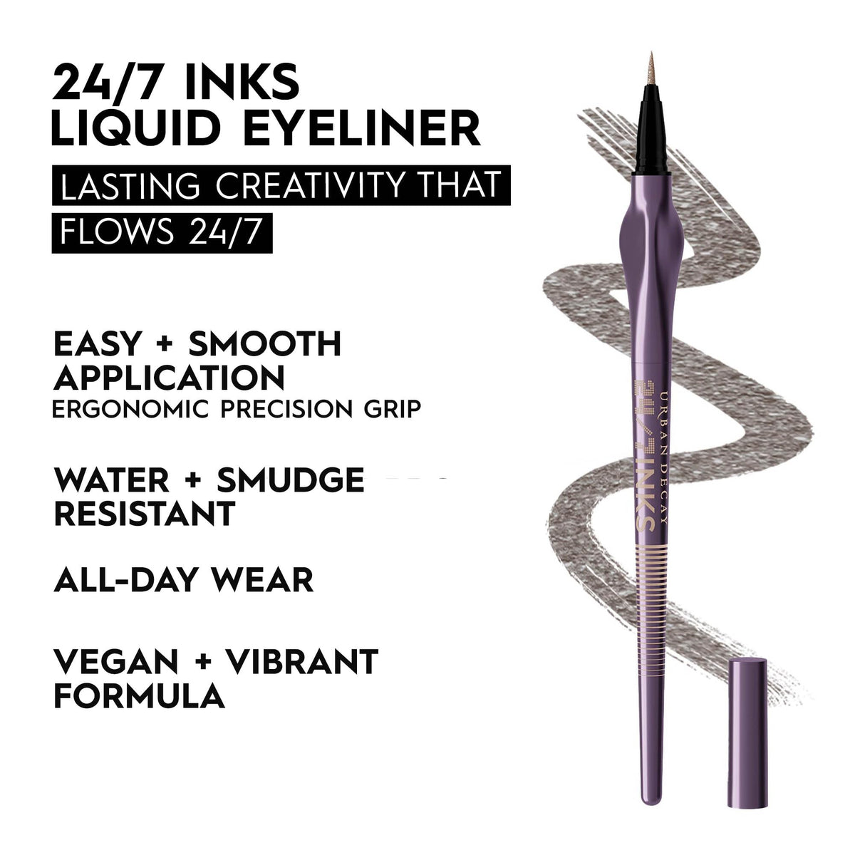 Urban Decay 24/7 Inks Easy Ergonomic Liquid Eyeliner Pen - Vibrant Liners