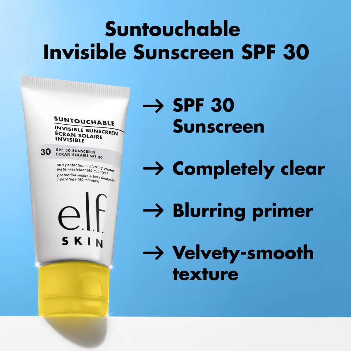 e.l.f. SKIN Suntouchable Invisible SPF 35 Sunscreen