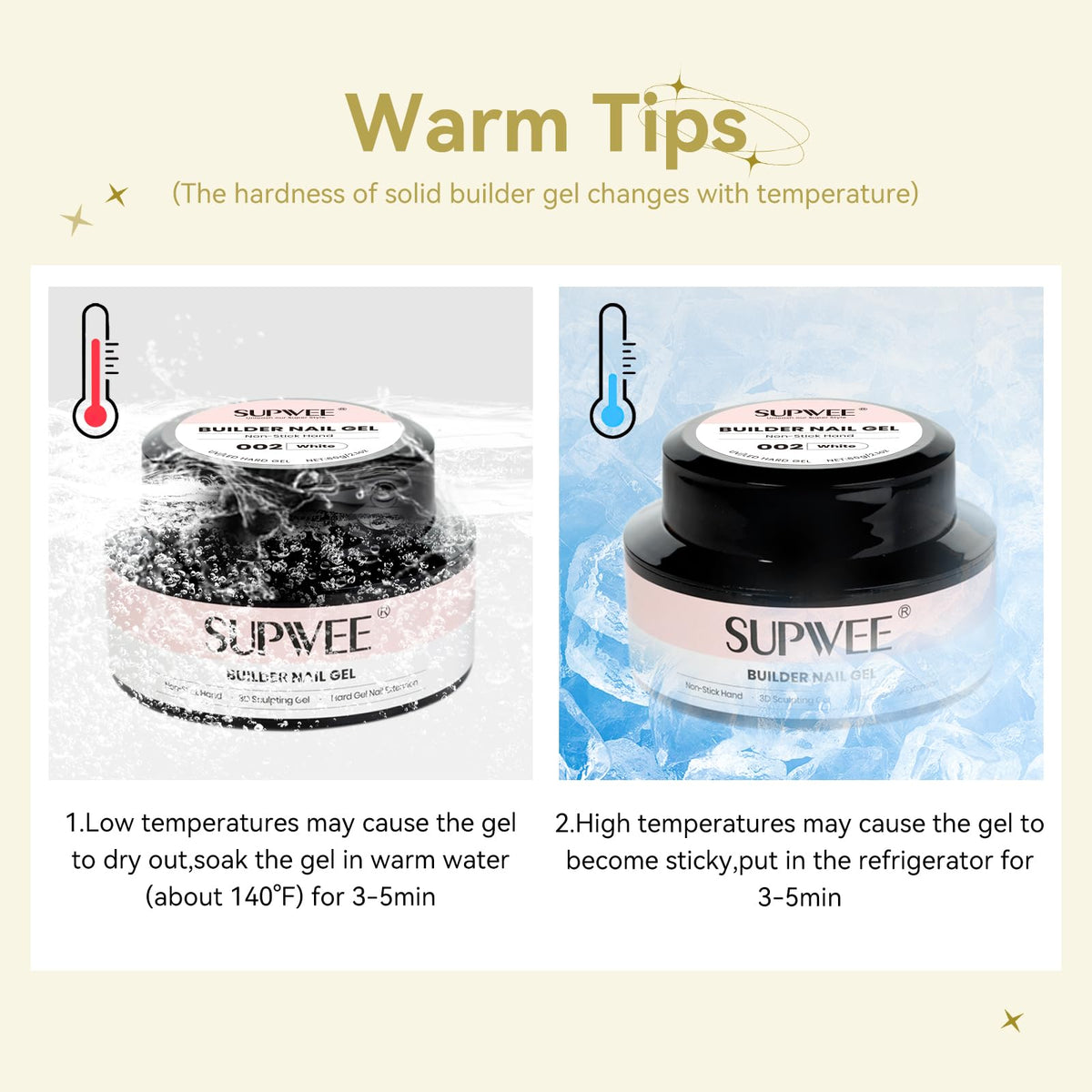 3D Gel for Nail Art, Clear 3d Sculpting Gel for Nail Art