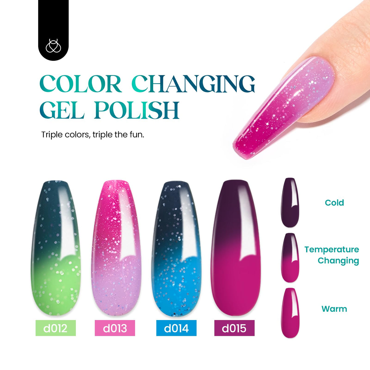 Beetles Cat Eye Gel Nail Polish Set, 36 Colors Magnetic Fall Gel Polish Kit