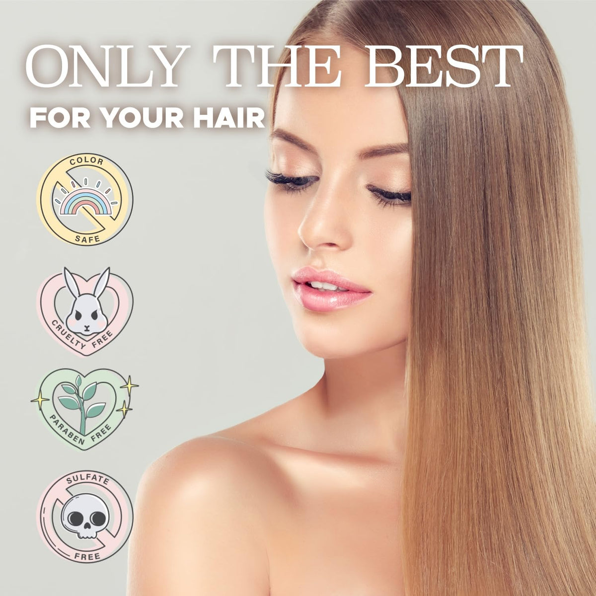 Luseta Biotin Shampoo and Conditioner Set, Thickening for Thinning Hair