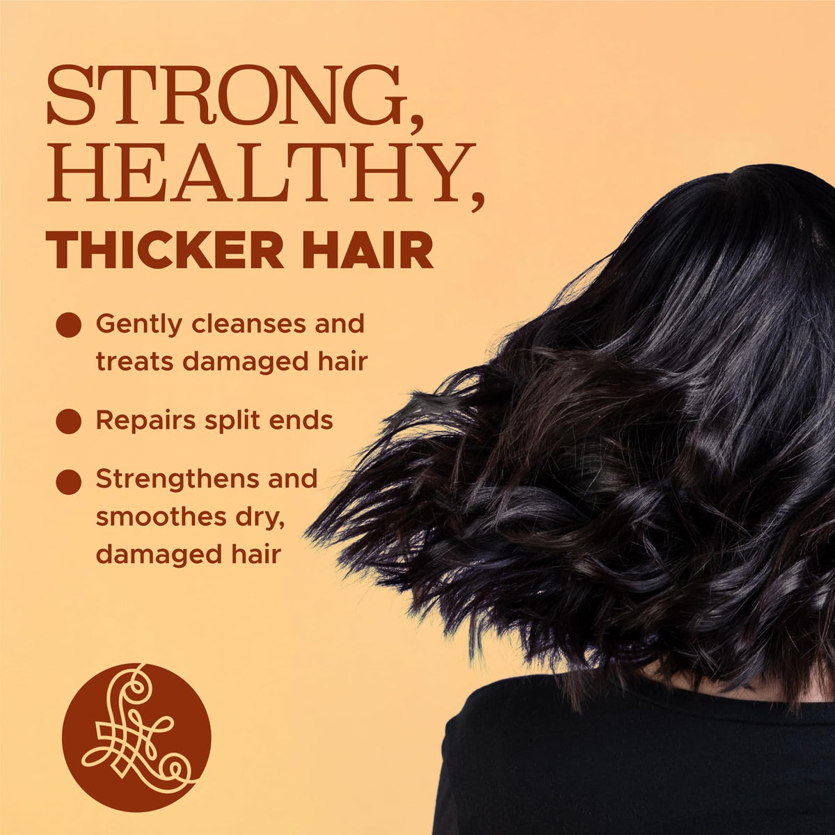 Luseta Rosemary Mint Shampoo and Conditioner Set for Hair Strengthening