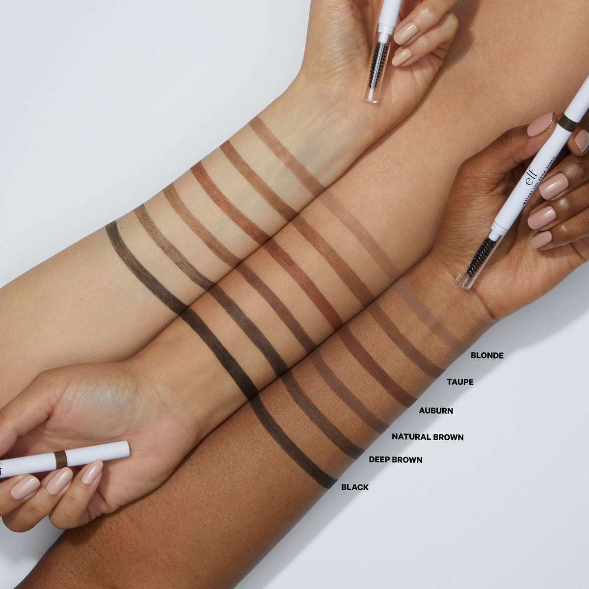 e.l.f. Instant Lift Brow Pencil, Dual-Sided, Taupe