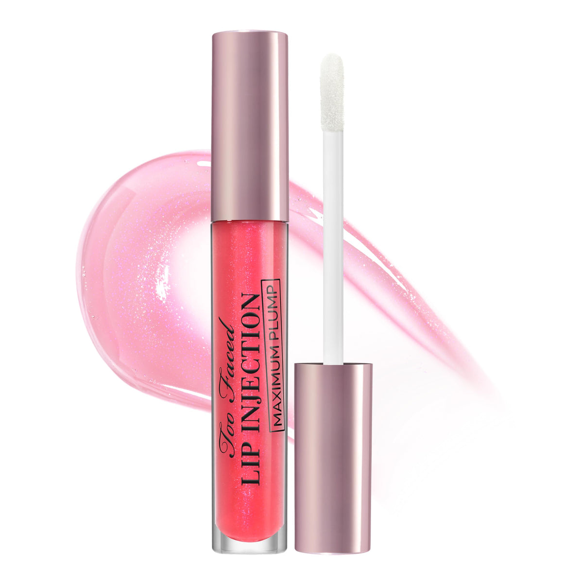 Too Faced Lip Injection Lip Plumper | Hydrating Lip Gloss for Fuller-Looking Lips | Original, Maximum Plump, Cooling Gloss & Plumping Click Formulas