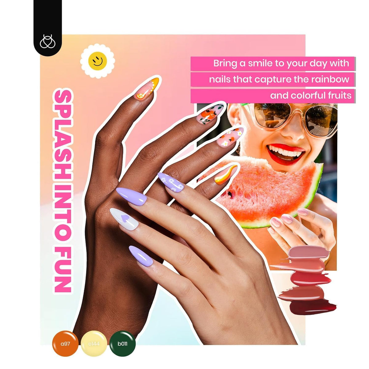 Beetles Fall Gel Polish Set, Fingertip Palette Collection, 32 Colors