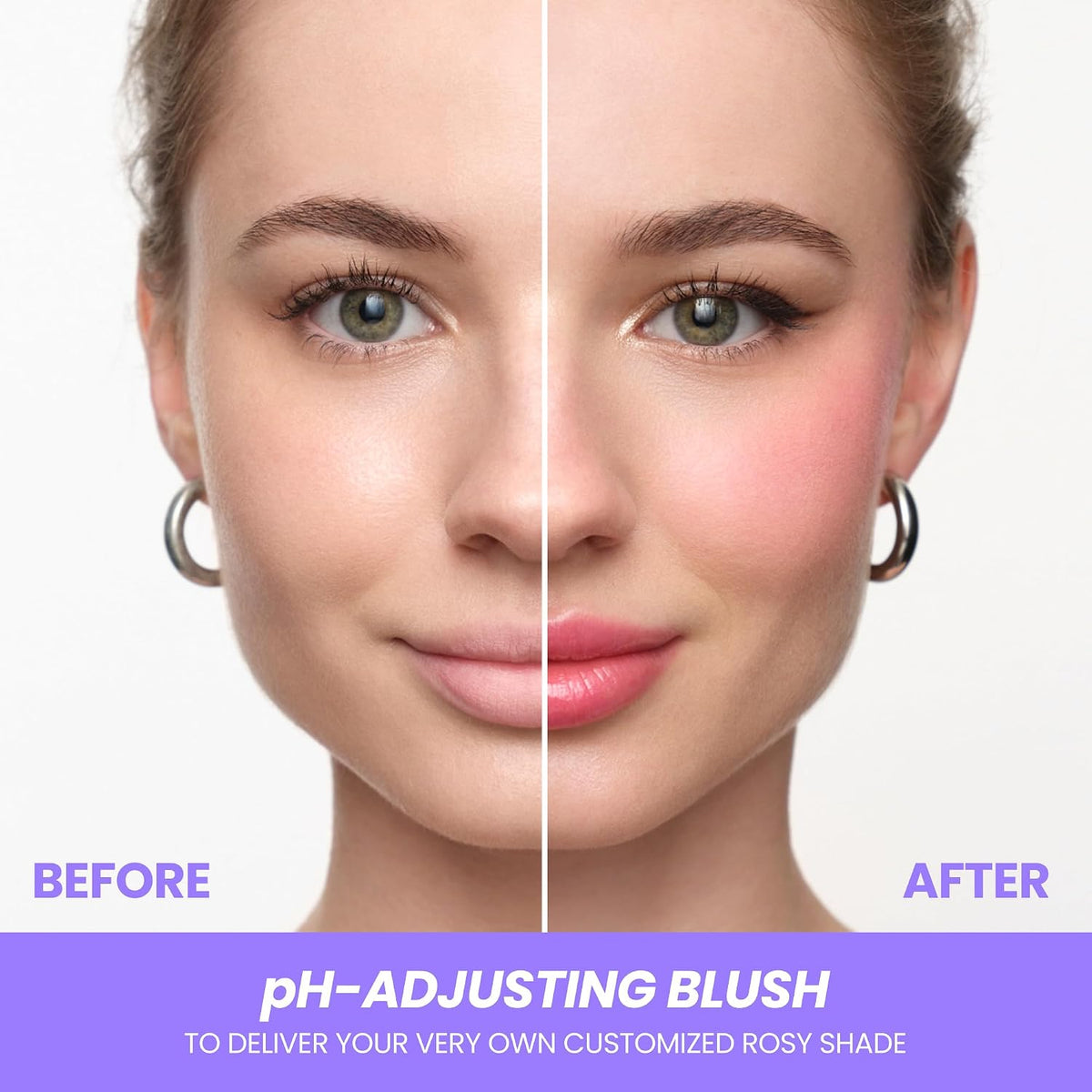 Wonderskin Cream Blush Stick pH-Activated - pHlush Stick, Blush for Cheeks