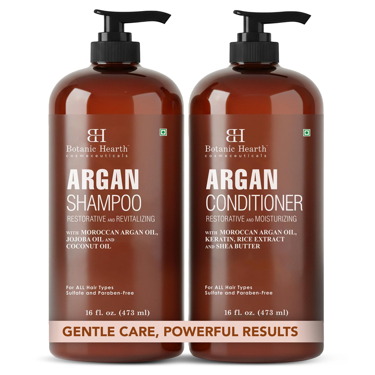 Botanic Hearth Tea Tree Shampoo And Conditioner Set - 16 Fl oz Each