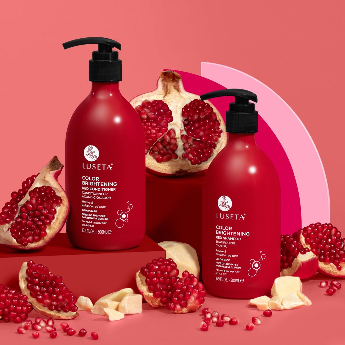 Luseta Rosemary Mint Shampoo and Conditioner Set for Hair Strengthening