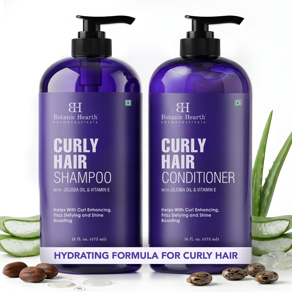 Botanic Hearth Tea Tree Shampoo And Conditioner Set - 16 Fl oz Each