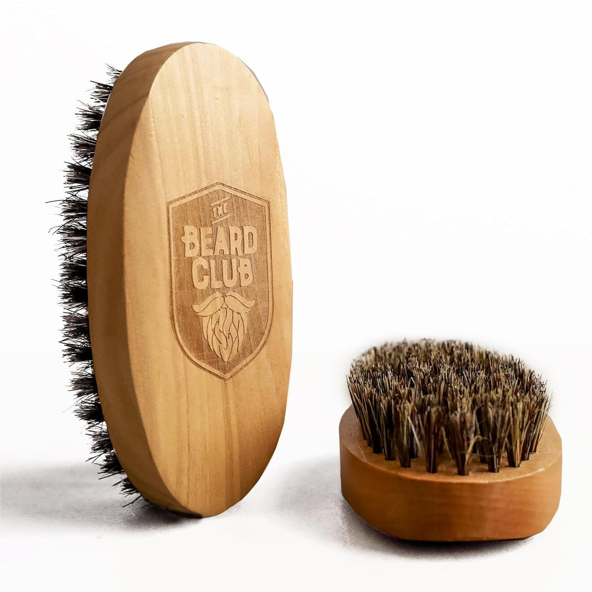 The Beard Club Premium Beard Kit for Men - Grooming & Care Kit - Cedar & Sandalwood Oil, Sandalwood Balm, Shampoo, Brush, Comb, Trimming Scissors, Straight Edge Razor - Gift Set