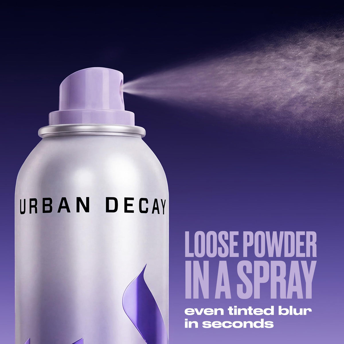 Urban Decay All Nighter Ghosting Makeup Setting Spray - Matte Powder Finish