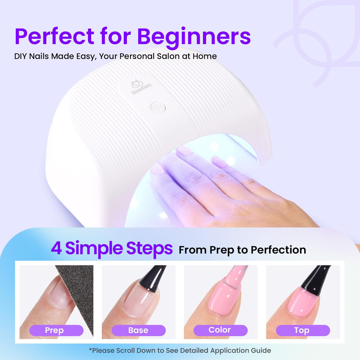Beetles Fall Gel Polish Set, Fingertip Palette Collection, 32 Colors
