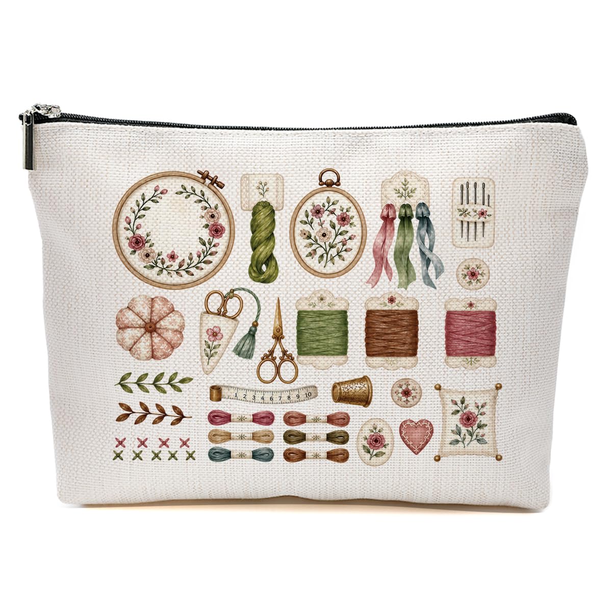 Funny Poisons Makeup Bag, Witchy Gifts Cosmetic Bag Travel Toiletry Bags