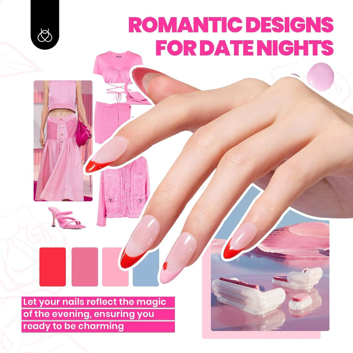 Beetles Gel Nail Polish Kit with U V Light - 80Pcs 55 Colors Gel Nail Kit