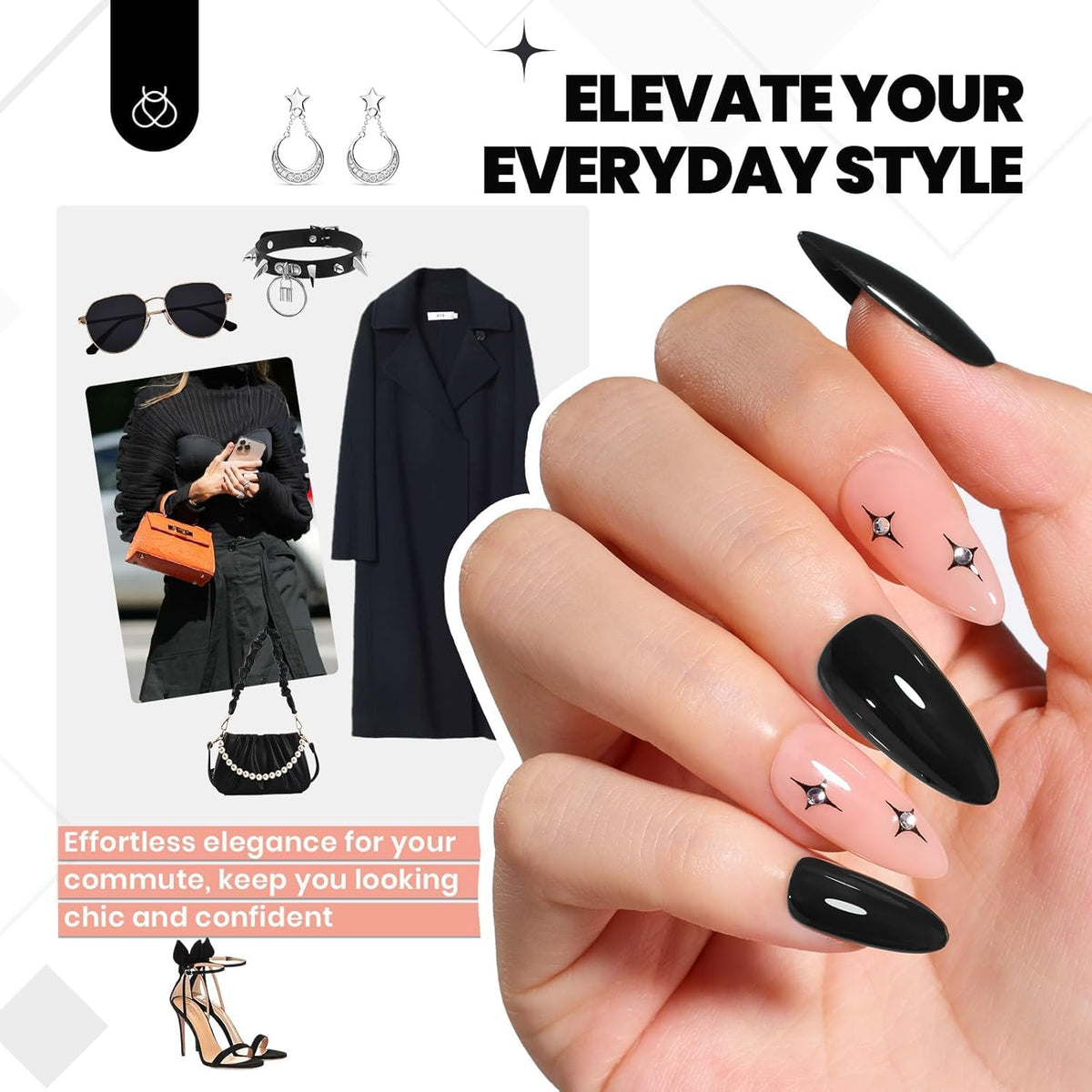Beetles Gel Nail Polish Kit with U V Light - 80Pcs 55 Colors Gel Nail Kit