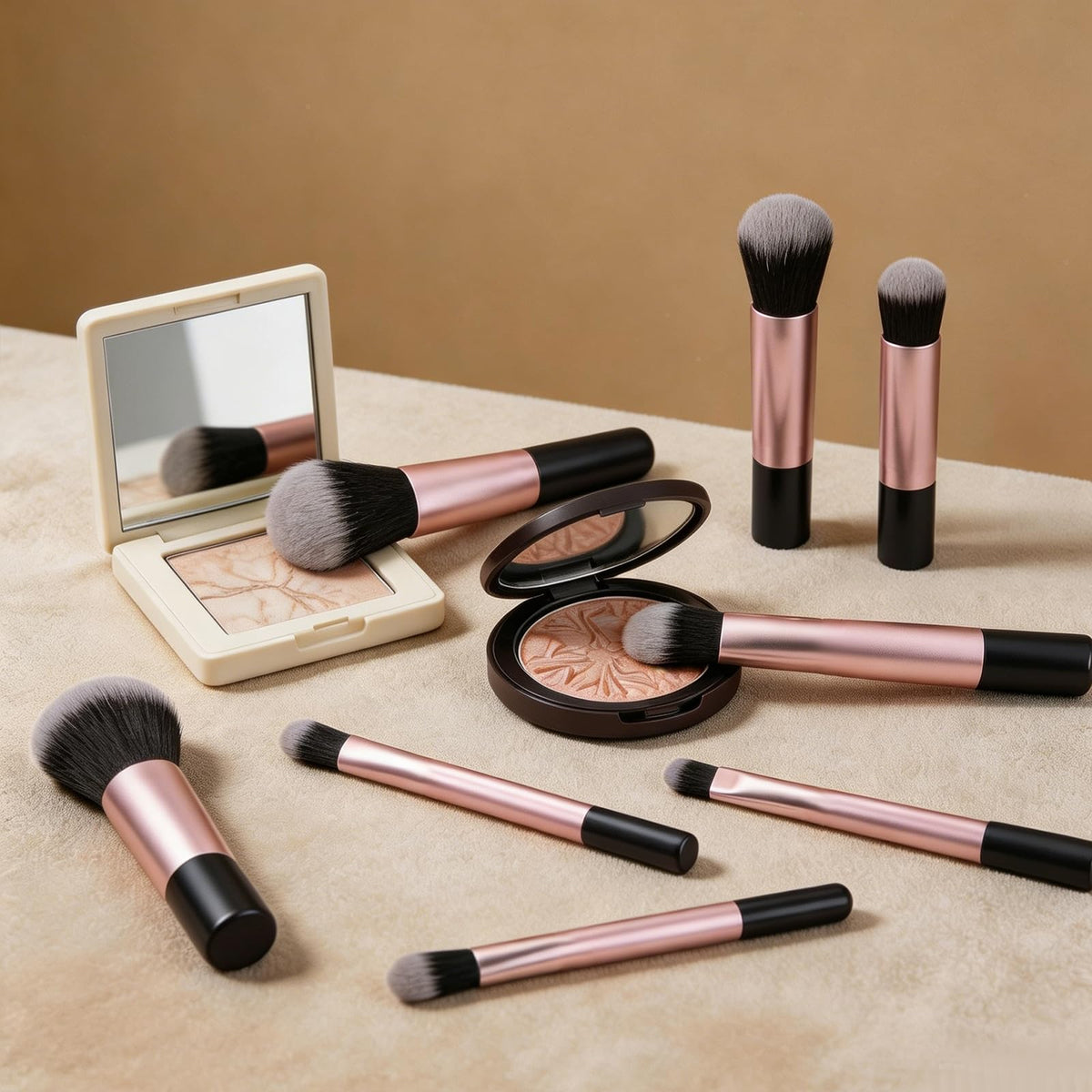 Makeup Brushes Set,52PCS Professional Makeup Tool Set Makeup Sponge