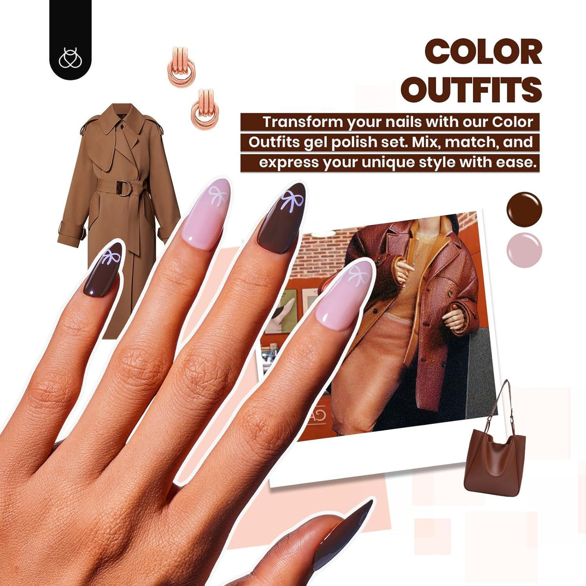 Beetles Gel Nail Polish Kit with U V Light - 80Pcs 55 Colors Gel Nail Kit