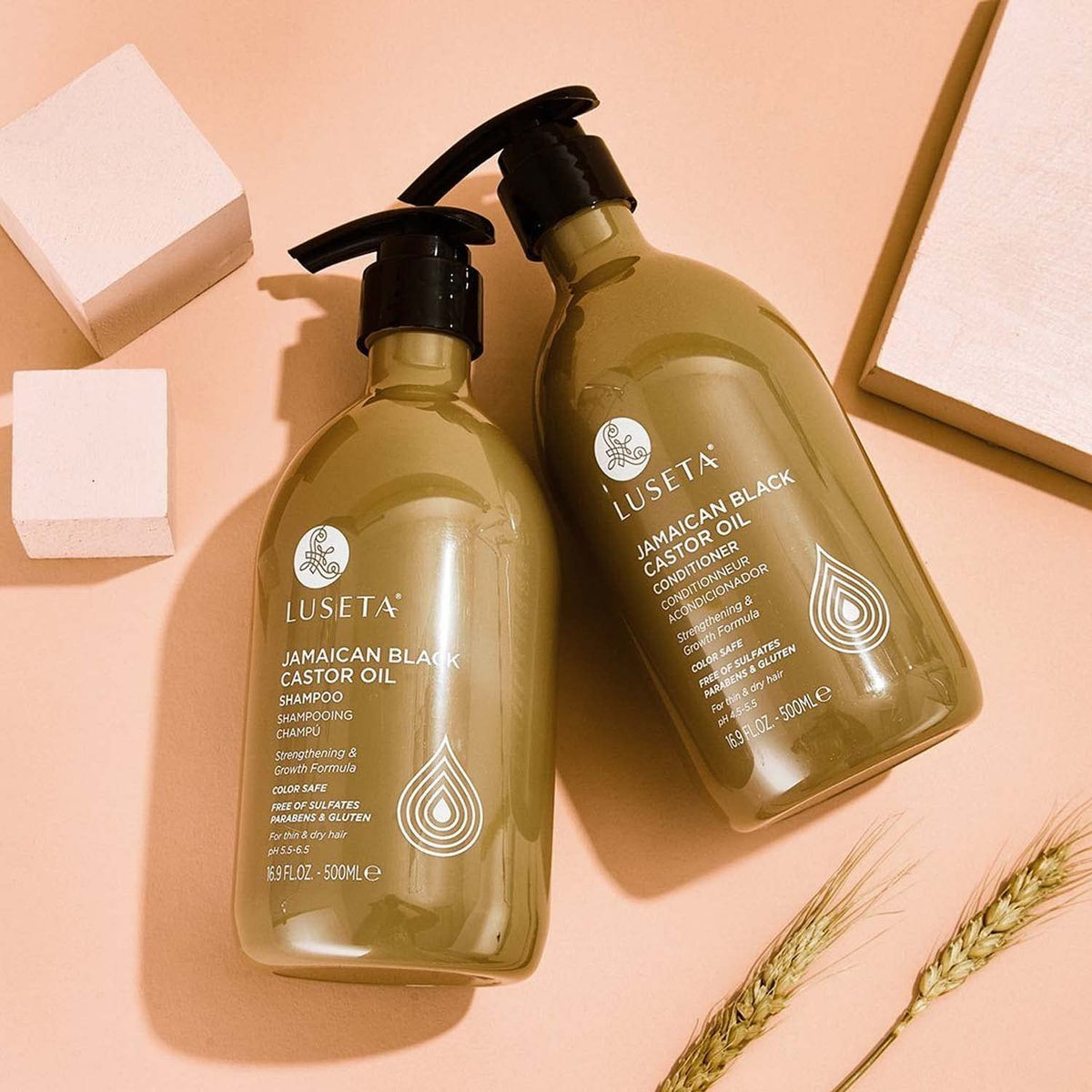 Luseta Biotin Shampoo and Conditioner Set, Thickening for Thinning Hair