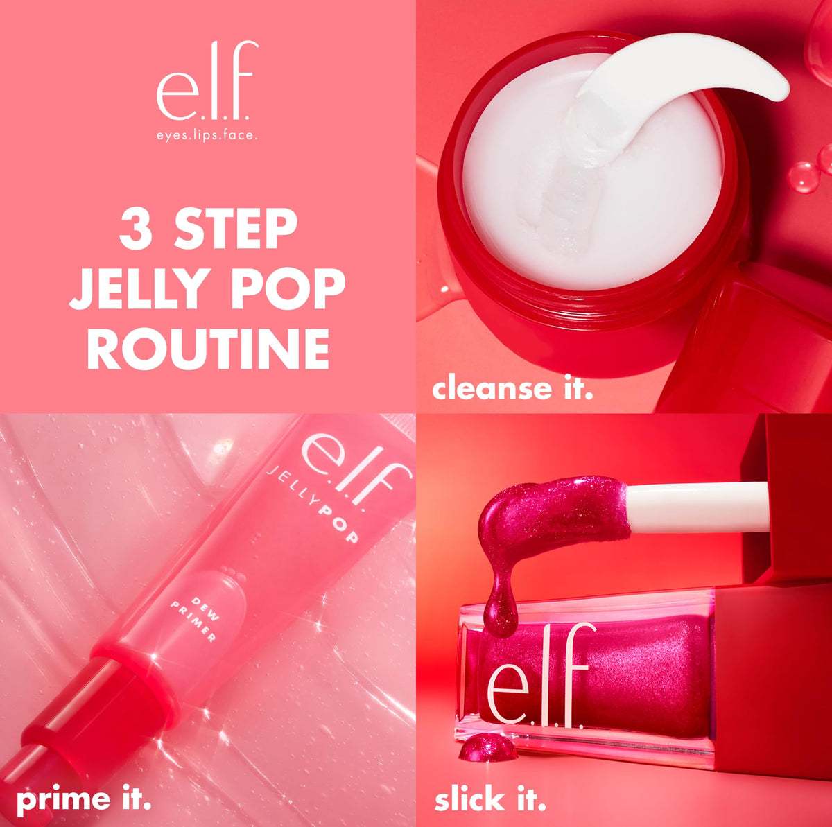 e.l.f. Glow Reviver Lip Oil Glimmer, Candy Coded