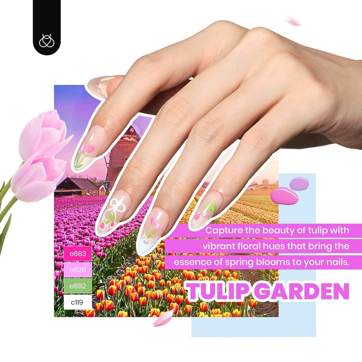 Beetles Gel Nail Polish Kit with U V Light - 80Pcs 55 Colors Gel Nail Kit
