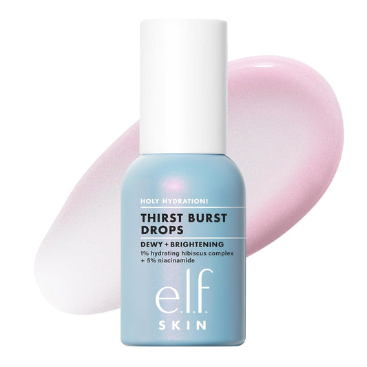 e.l.f. SKIN Holy Hydration! Thirst Burst Drops, Face Serum, 1 oz