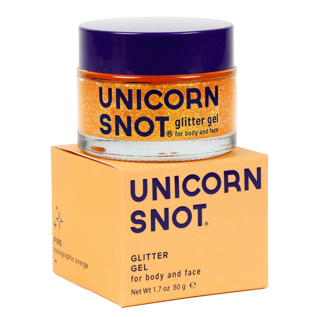 UNICORN SNOT Holographic Face Glitter & Body Glitter Gel | Hair Glitter, Vegan & Cruelty Free, 1.7 oz Pink Glitter (Flamingo)