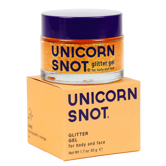 UNICORN SNOT Holographic Face Glitter & Body Glitter Gel | Hair Glitter, Vegan & Cruelty Free, 1.7 oz Pink Glitter (Flamingo)