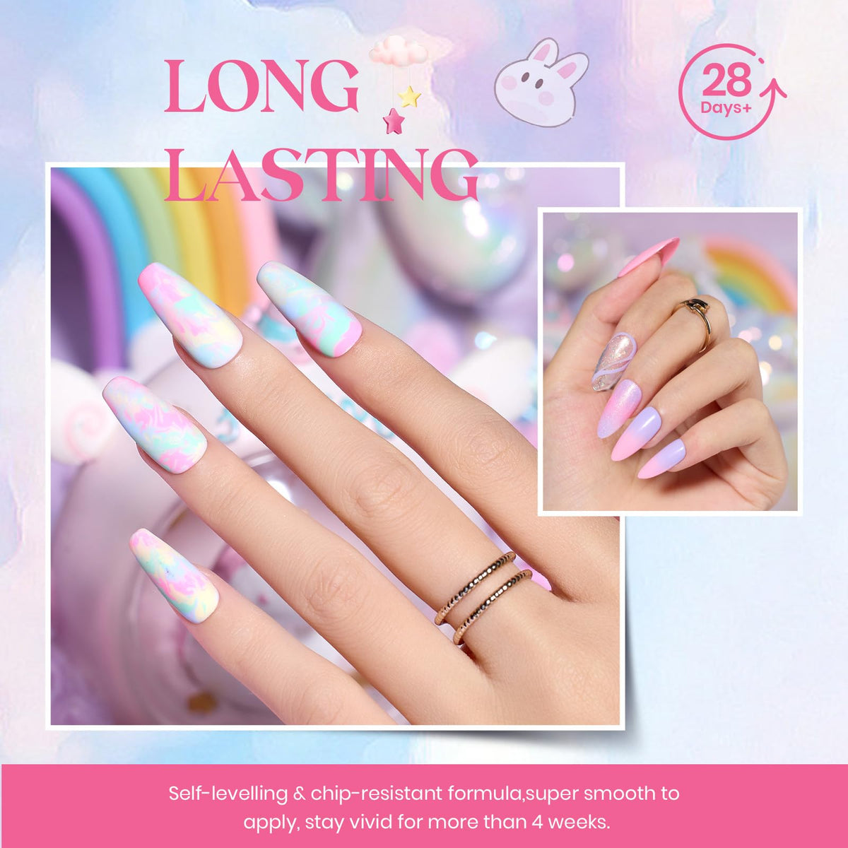 Beetles Fall Gel Polish Set, Fingertip Palette Collection, 32 Colors
