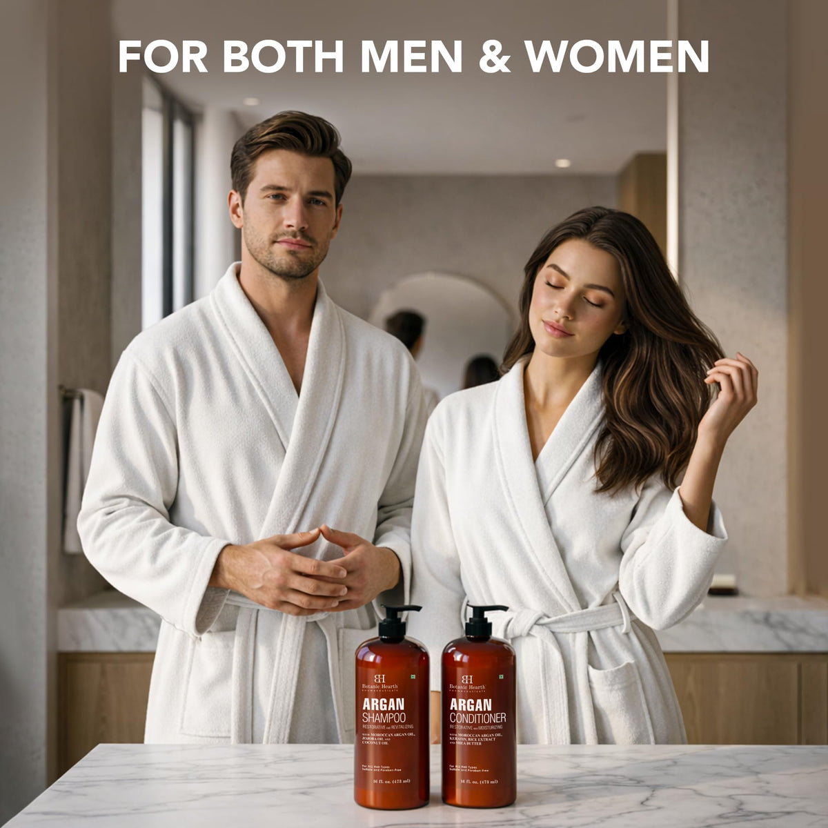 Botanic Hearth Tea Tree Shampoo And Conditioner Set - 16 Fl oz Each