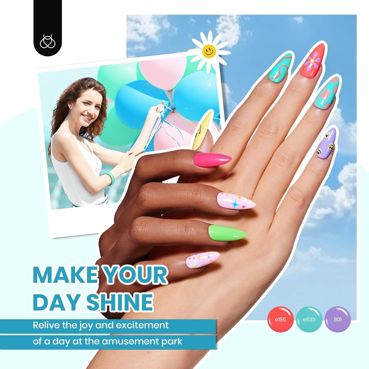 Beetles Fall Gel Polish Set, Fingertip Palette Collection, 32 Colors
