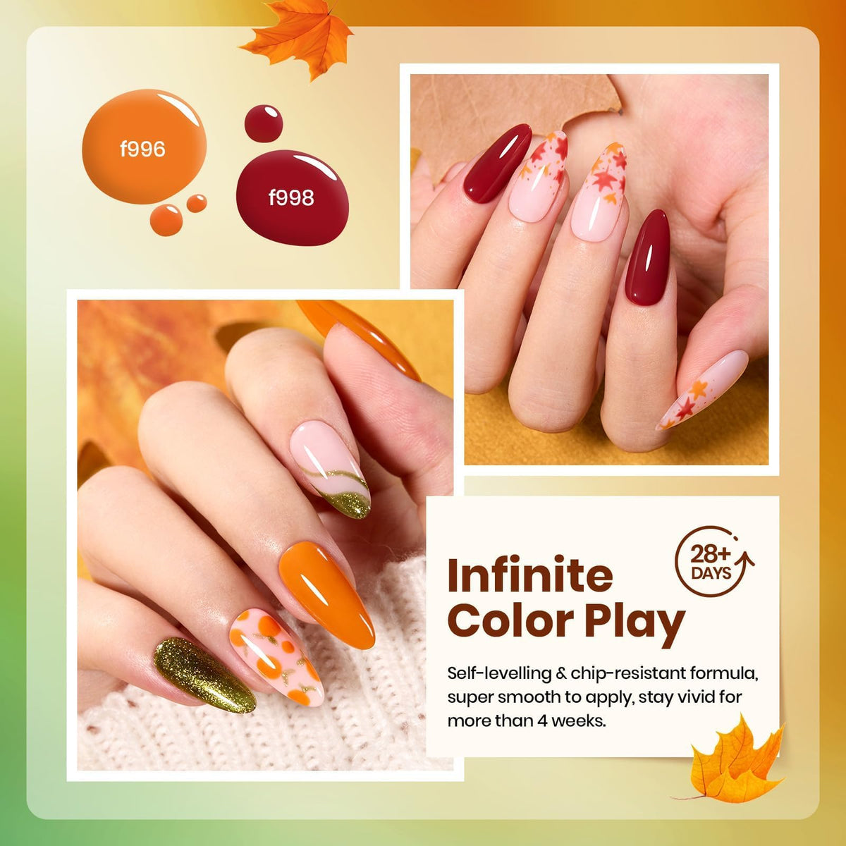 beetles Gel Polish Whispers of Love Jelly Gel Nail Polish Set, 6 Colors