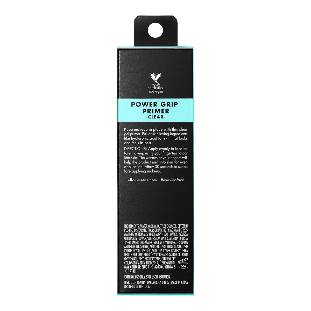 e.l.f. Power Grip Primer, Gripping & Hydrating Gel Primer, 0.811 Fl Oz