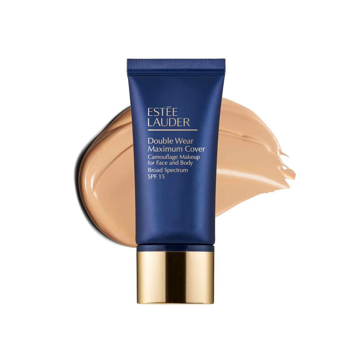 Estée Lauder Double Wear 24-Hour Maximum Cover Camouflage Foundation Makeup for Face and Body SPF 15 | Full Coverage | Tattoo Cover Up Makeup Waterproof, 1.0 Fl Oz