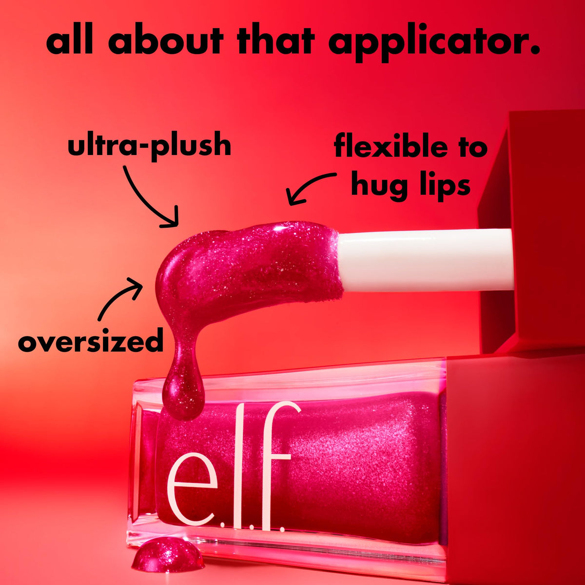 e.l.f. Glow Reviver Lip Oil Glimmer, Candy Coded