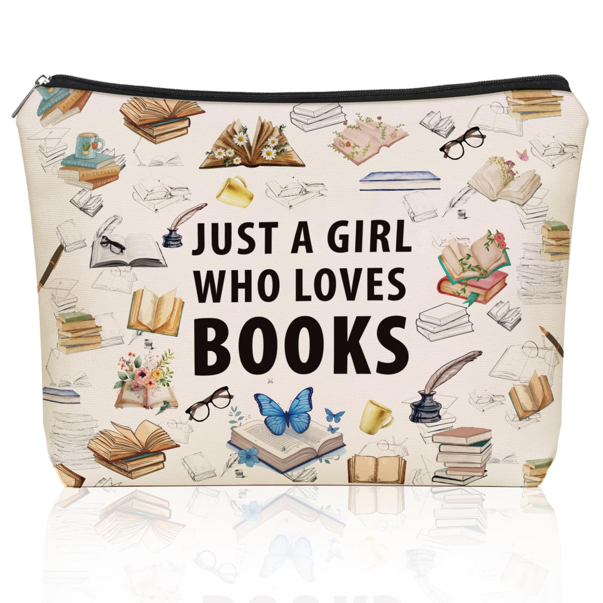 Bohemian Cat Mom Makeup Bag For Women & Teen Girl Cat Lover Gifts. Cute Boho Cats Themed Cosmetic & Toiletry Organizer Pouch For Daughters, Sisters, Friends.Ideal Gift For Travel, Christmas.