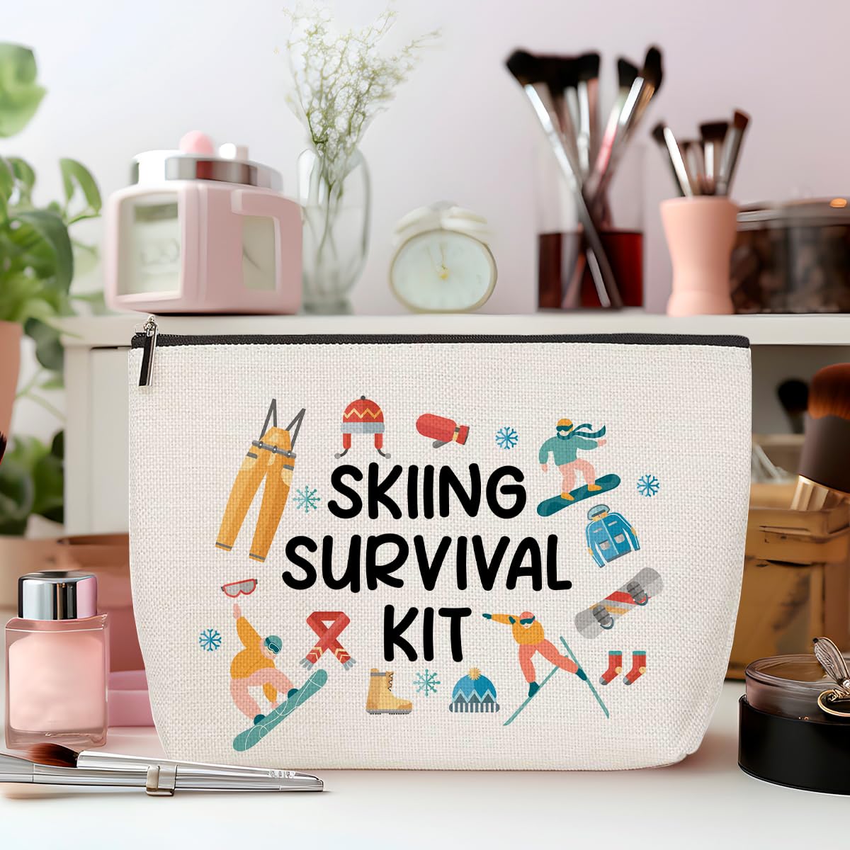 Funny Housewife Makeup Bag Gag Sarcastic Gifts Cosmetic Bags for Women