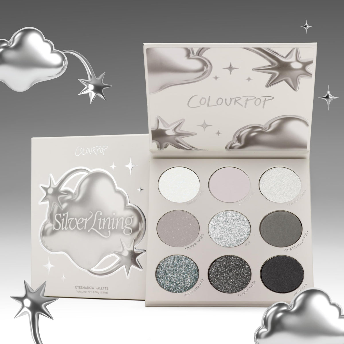 ColourPop Nude Mood Eyeshadow Palette - Brown & Copper Palette with Metallic and Matte Finishes - High-Pigment Eye Makeup with a Long-Wearing Formula (0.3 oz)
