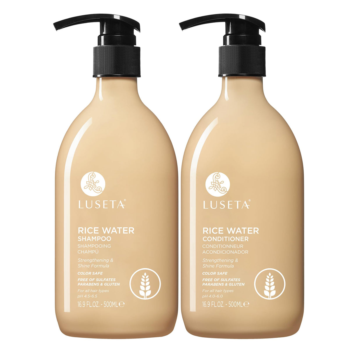 Luseta Biotin Shampoo and Conditioner Set, Thickening for Thinning Hair