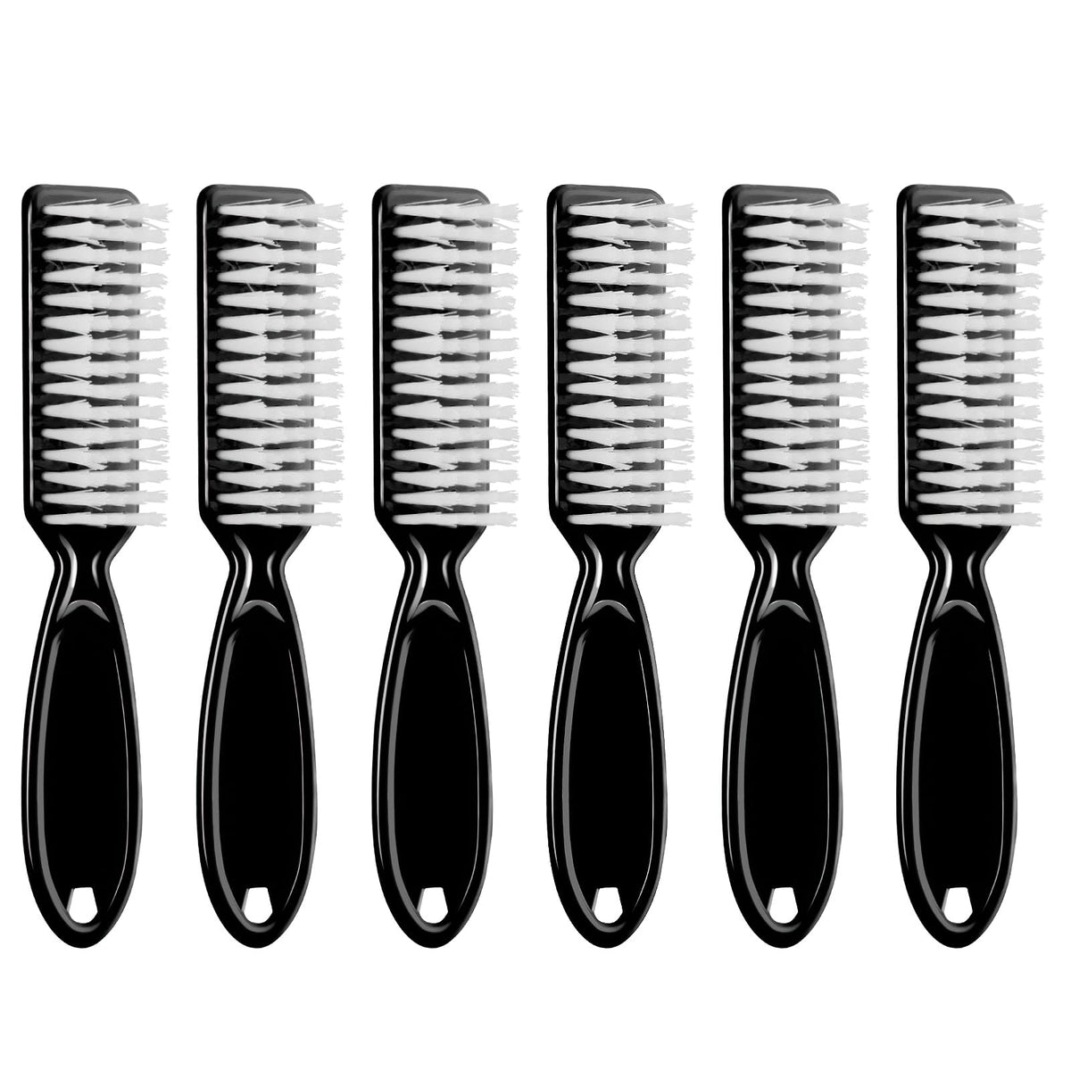 HOFASON 6 Pack Nail Brush for Cleaning Fingernails, Nail Brush Handle Grip Brush for Nail and Toenail Foot, Nail Dust Brush Manicure Pedicure Tools Scrubbing Brush Women Men Home Salon (Macaron)